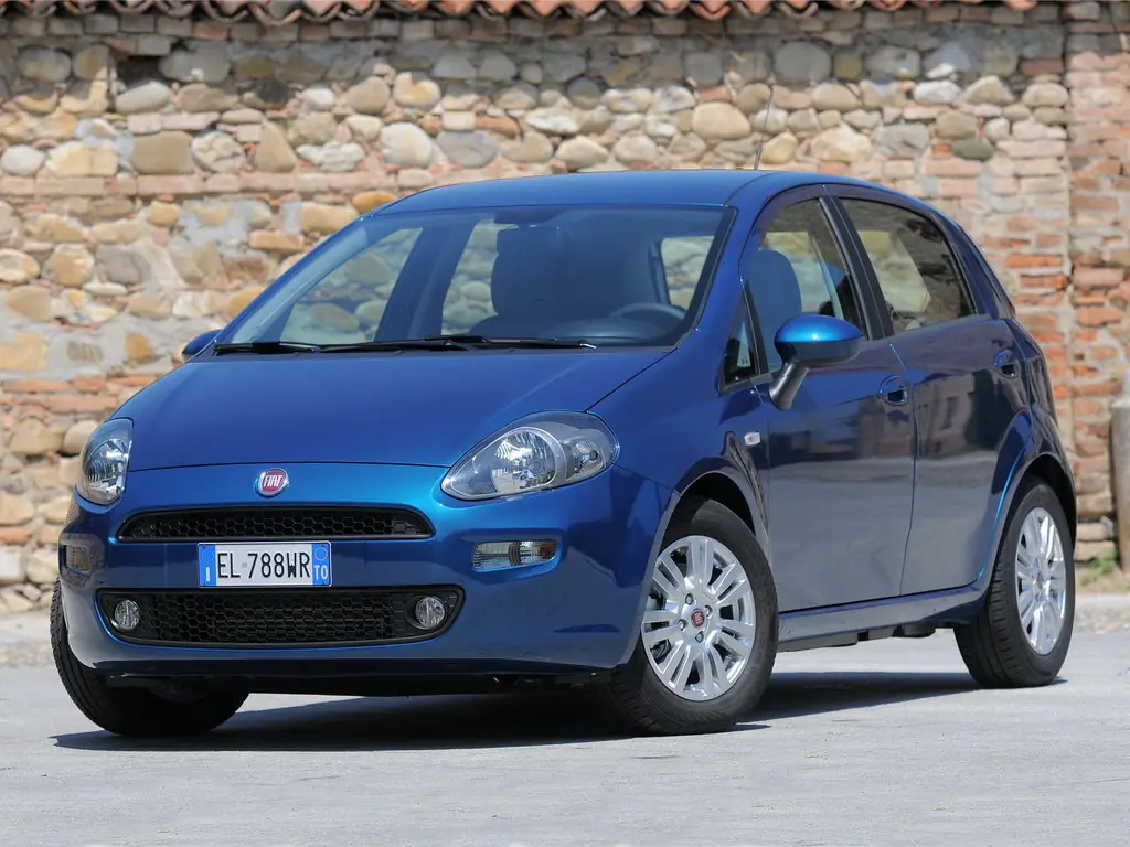 Fiat Punto (199) 3 поколение, 2-й рестайлинг, хэтчбек 5 дв. (01.2012 - 08.2018)